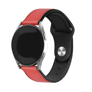 Affordable Luxury Huawei Watch 3 (Pro) Hybrid Leather Strap (Red)  Today Only!