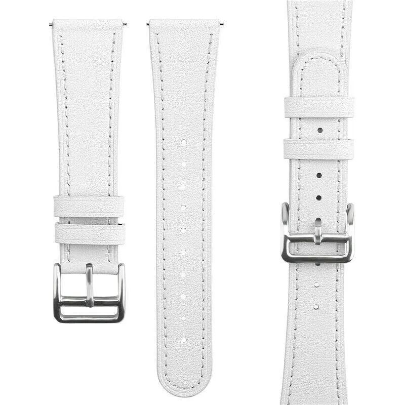 Affordable Luxury Huawei Watch 3 (Pro) Leather Strap (White)  Limited Availability!