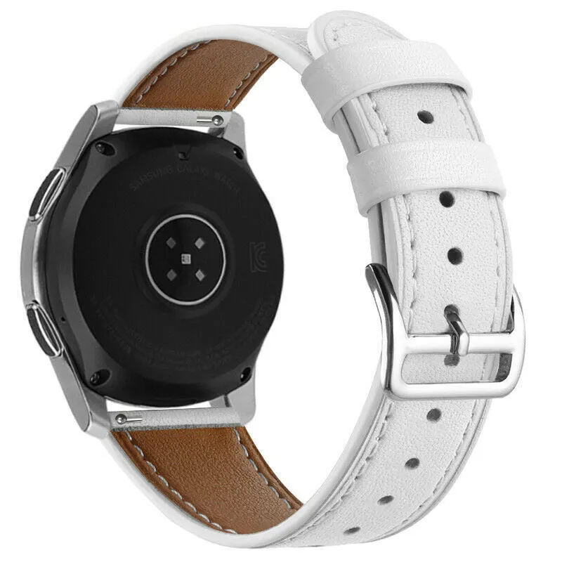 Affordable Luxury Huawei Watch 3 (Pro) Leather Strap (White)  Limited Availability!