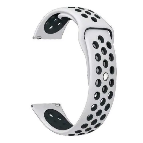 Affordable Luxury Huawei Watch 3 (Pro) Sport Strap (White/Black)  Dont Miss Out!