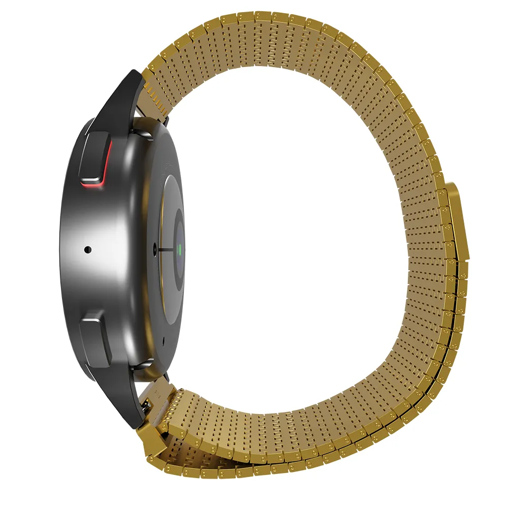 Affordable Luxury Huawei Watch 3 (Pro) Steel Mesh Strap Deluxe (Gold)  Dont Miss Out!