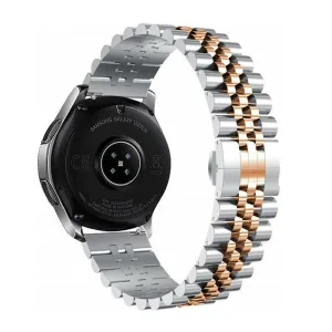 Affordable Luxury Huawei Watch 3 (Pro) Steel Strap Jubilee (Silver/Rose Gold)  Going Fast!