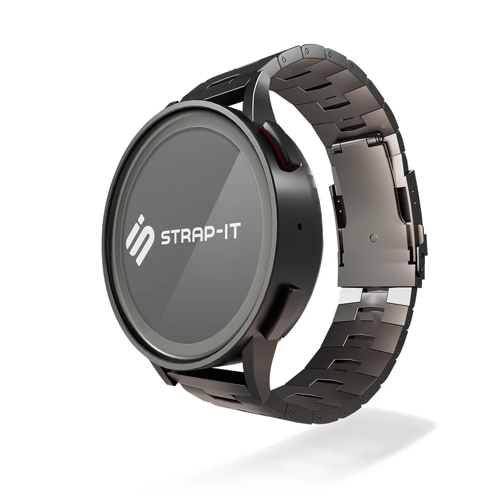 Affordable Luxury Huawei Watch 3 (Pro) Titanium Grain Strap (Graphite)  Last Chance!