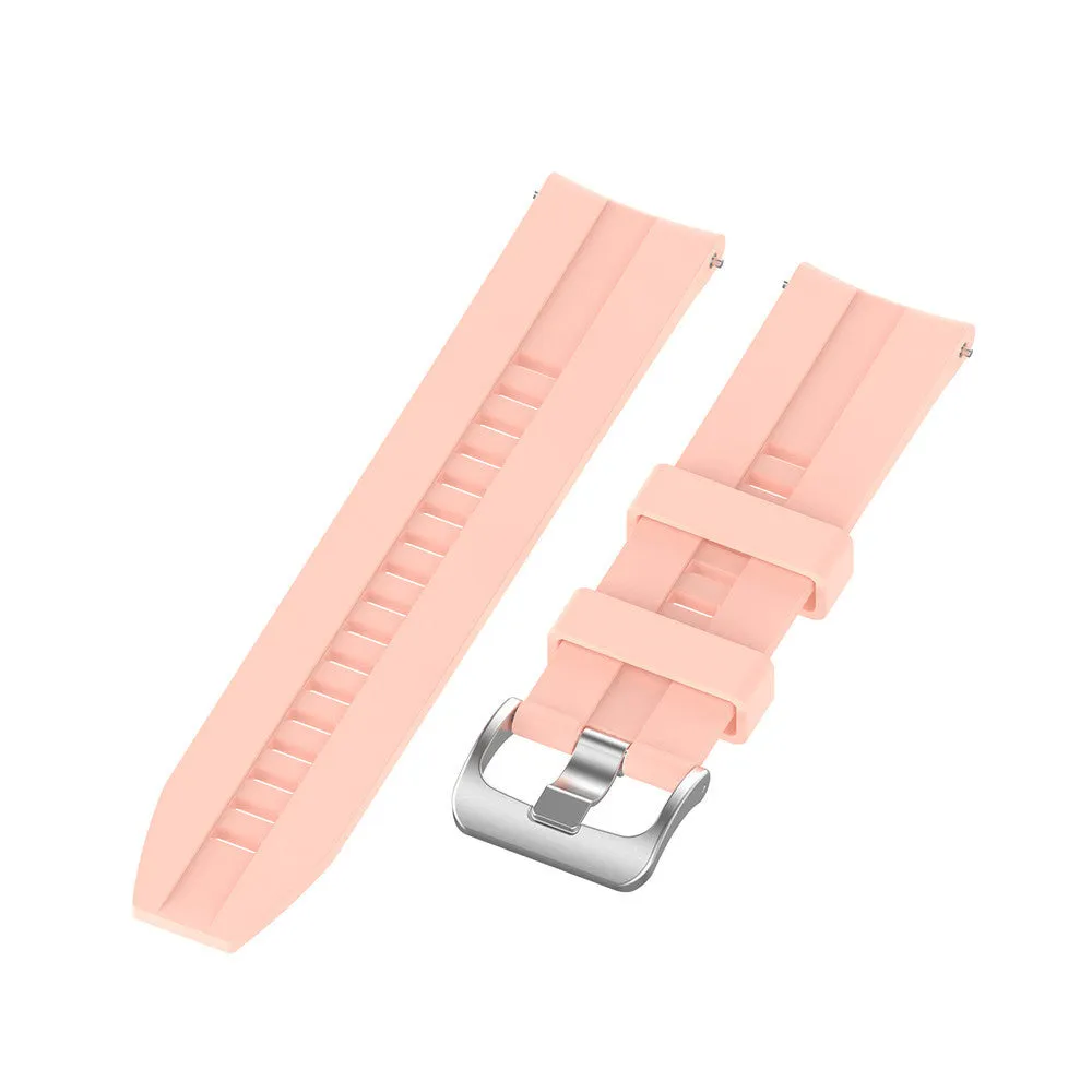 Affordable Luxury Huawei Watch 5 - 46mm Extreme Silicone Strap (Pink)  Today Only!