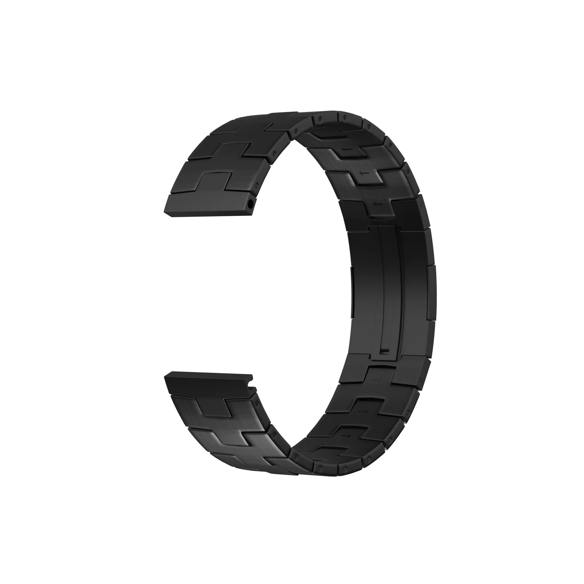 Affordable Luxury Huawei Watch 5 - 46mm Titanium Grain Strap (Flat Buckle) (Graphite)  Today Only!
