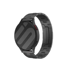 Affordable Luxury Huawei Watch 5 - 46mm Titanium Grain Strap (Flat Buckle) (Graphite)  Today Only!