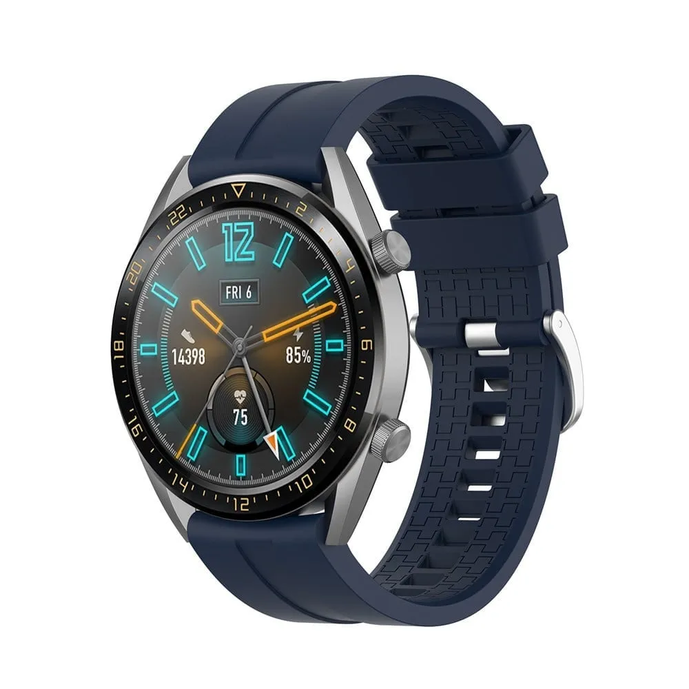 Affordable Luxury Huawei Watch Ultimate Extreme Silicone Band (Dark Blue)  Ends Soon!