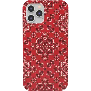 Affordable Luxury I'm with the Band | Red Bandana Print Case  Going Fast!
