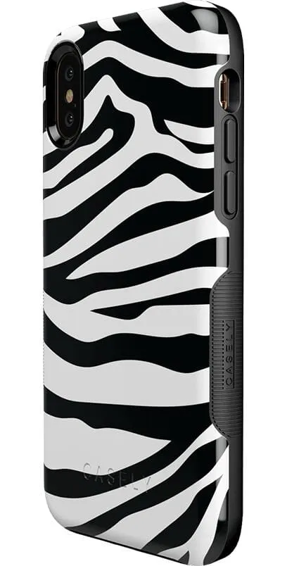 Affordable Luxury Into the Wild | Zebra Print Case  Almost Sold Out!
