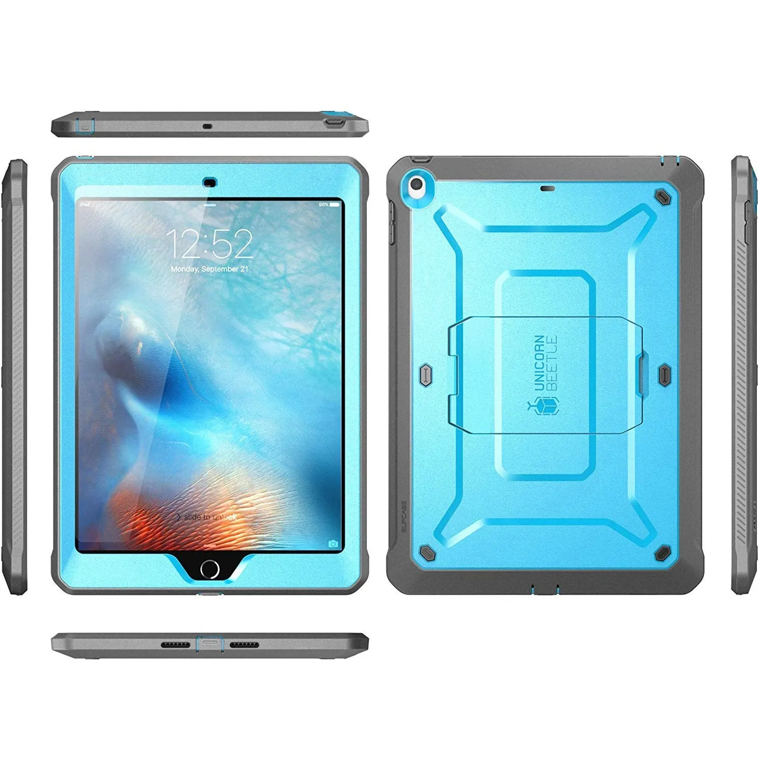 Affordable Luxury iPad 10.2 inch Unicorn Beetle PRO Rugged Case-Blue  Stylish & Comfortable