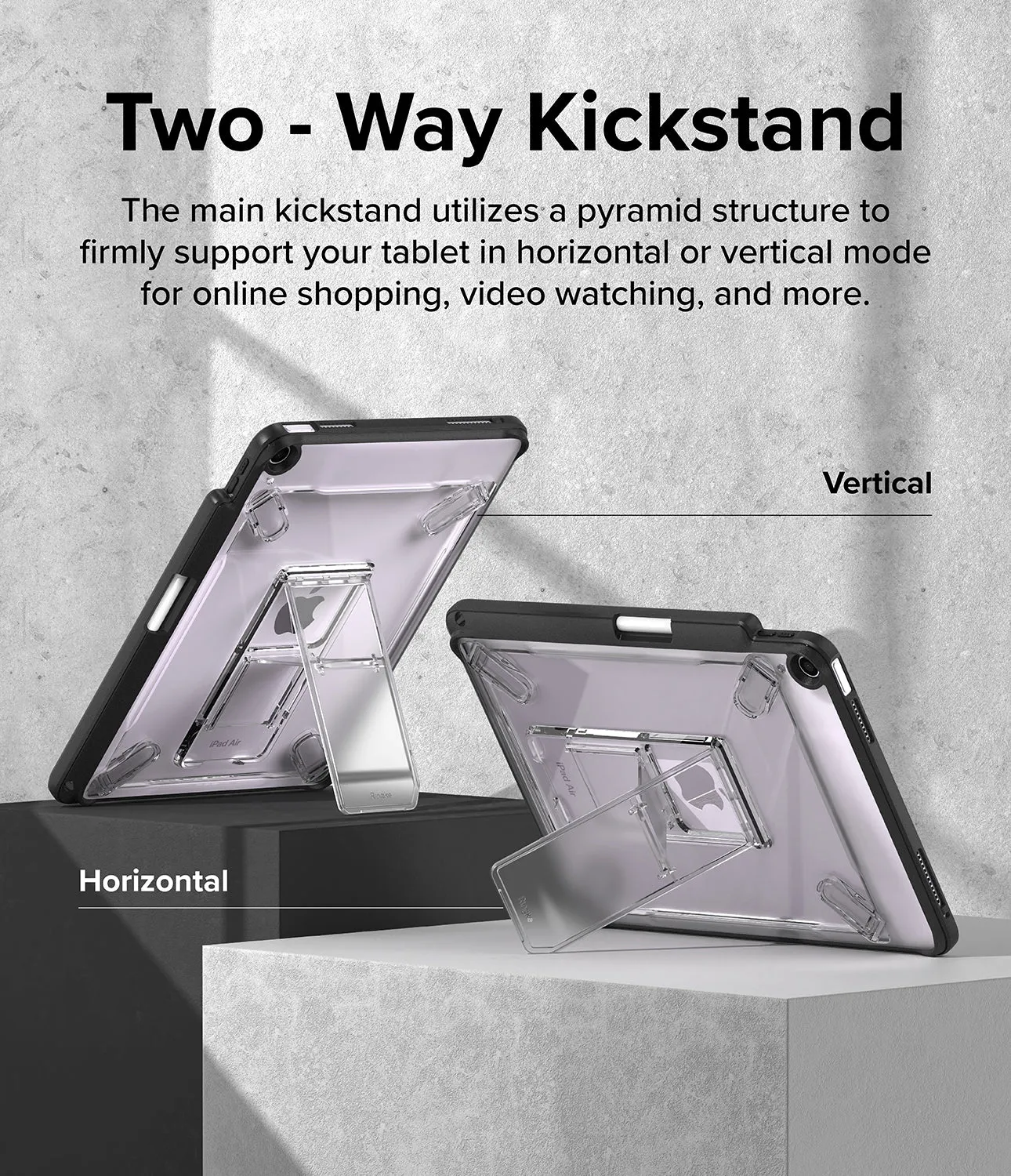 Affordable Luxury iPad Air 11" (M2/M3) / Air 5 / Air 4 Case | Fusion Sketch Stand  Today Only!