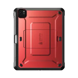 Affordable Luxury iPad Pro 12.9 Inch (2020) Unicorn Beetle Pro Rugged Case-Metallic Red  Limited Release!