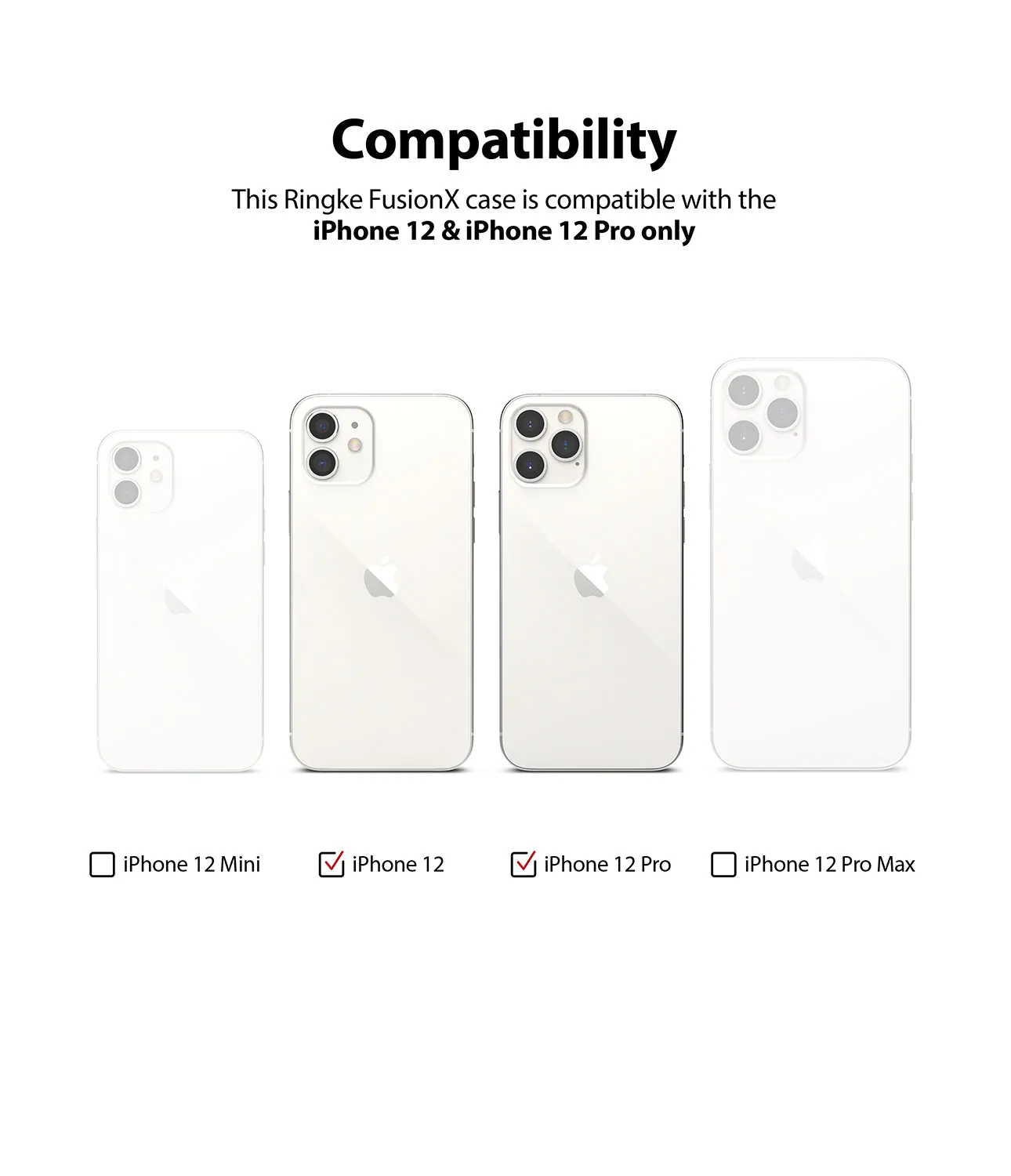 Affordable Luxury iPhone 12 / 12 Pro Case | Fusion-X  Limited Stock!