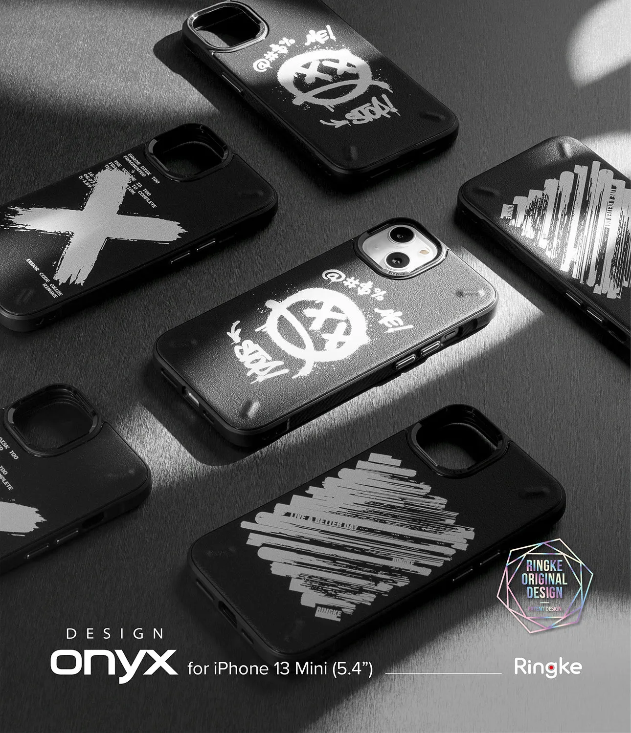 Affordable Luxury iPhone 13 Mini Case | Onyx Design  Ends Soon!
