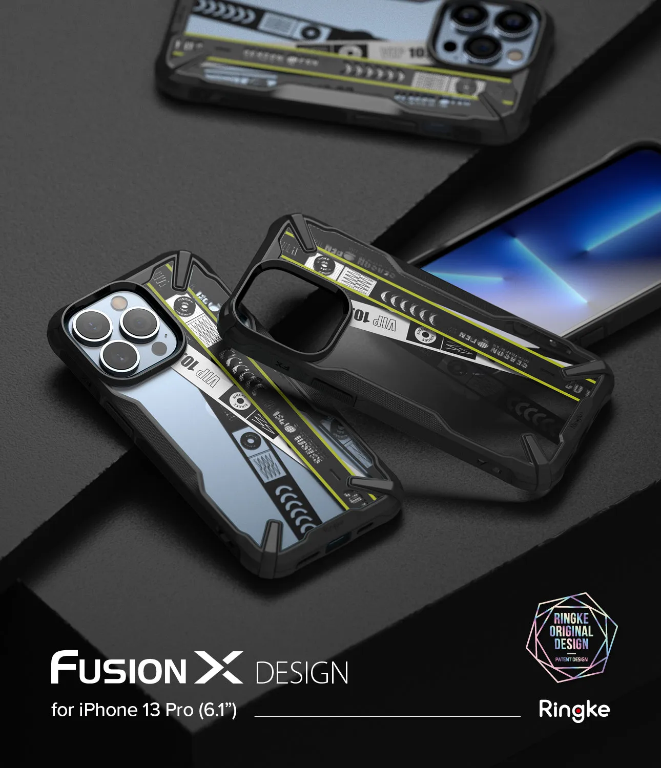 Affordable Luxury iPhone 13 Pro Case | Fusion-X Design - Ticket Band  Today Only!