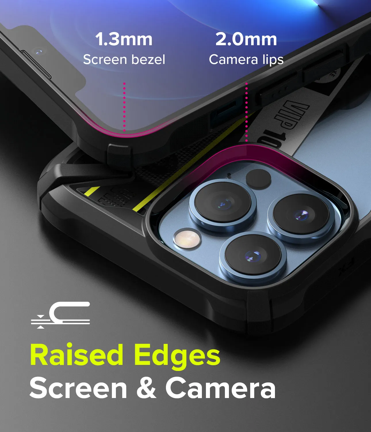Affordable Luxury iPhone 13 Pro Case | Fusion-X Design - Ticket Band  Today Only!
