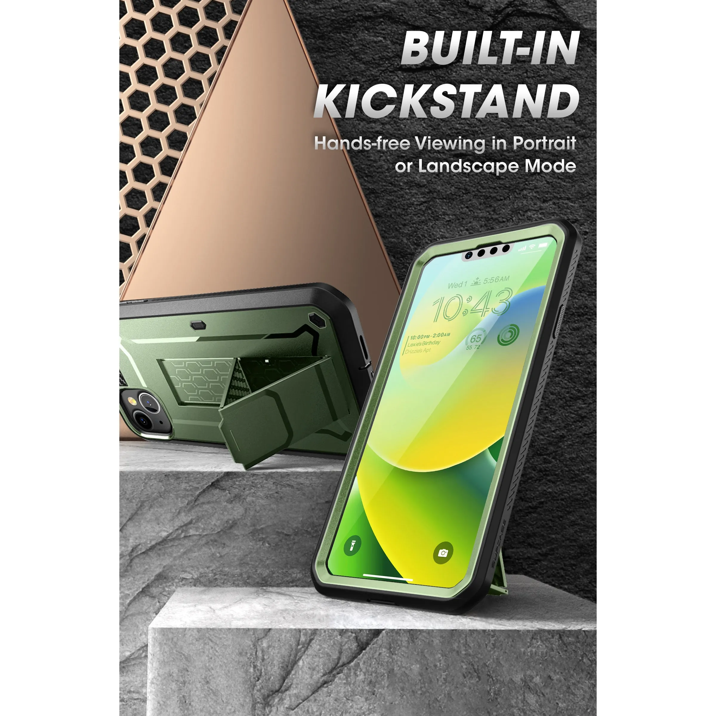 Affordable Luxury iPhone 14 6.1 inch Unicorn Beetle PRO Rugged Case-Dark Green  Dont Miss Out!