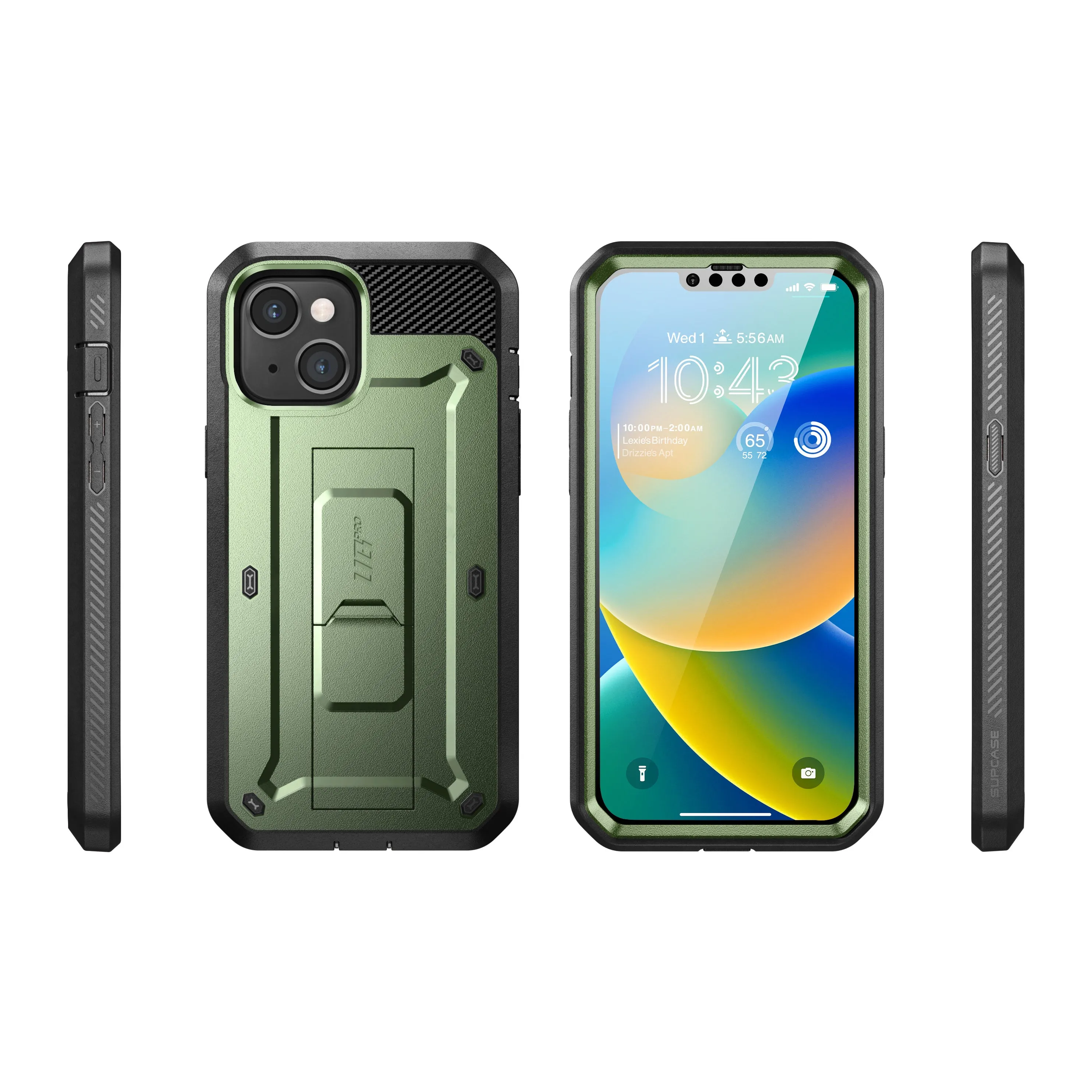 Affordable Luxury iPhone 14 6.1 inch Unicorn Beetle PRO Rugged Case-Dark Green  Dont Miss Out!
