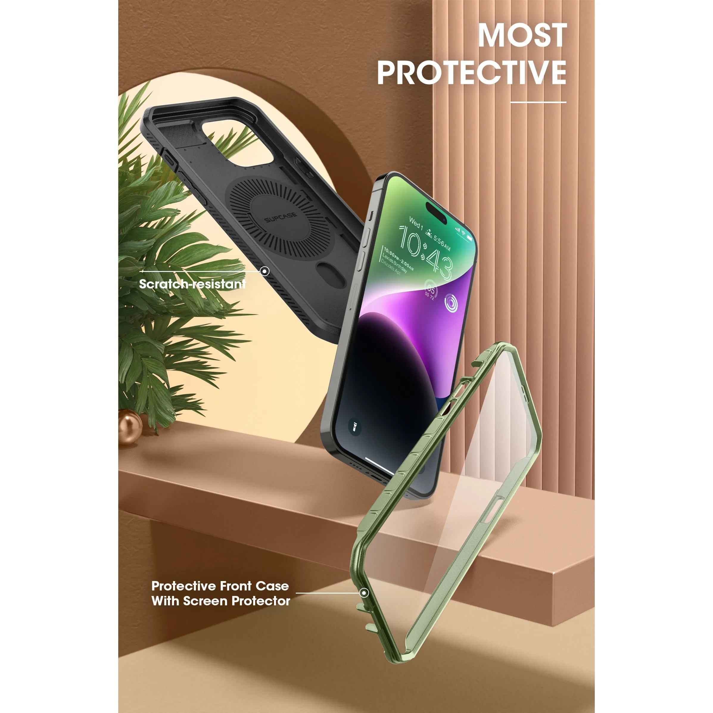 Affordable Luxury iPhone 15 6.1 inch Unicorn Beetle PRO MAG Rugged Case-Dark Green  Dont Miss Out!