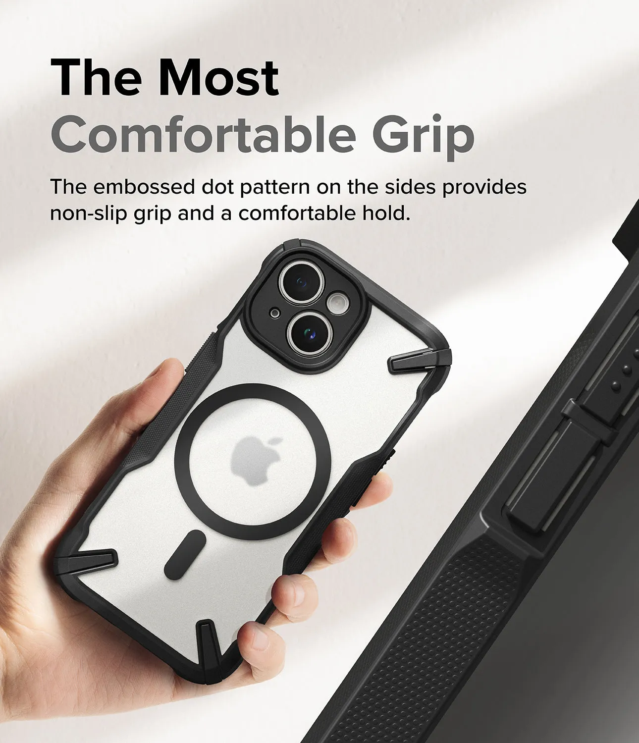 Affordable Luxury iPhone 15 Case | Fusion-X Magnetic Matte Black  Limited Stock!