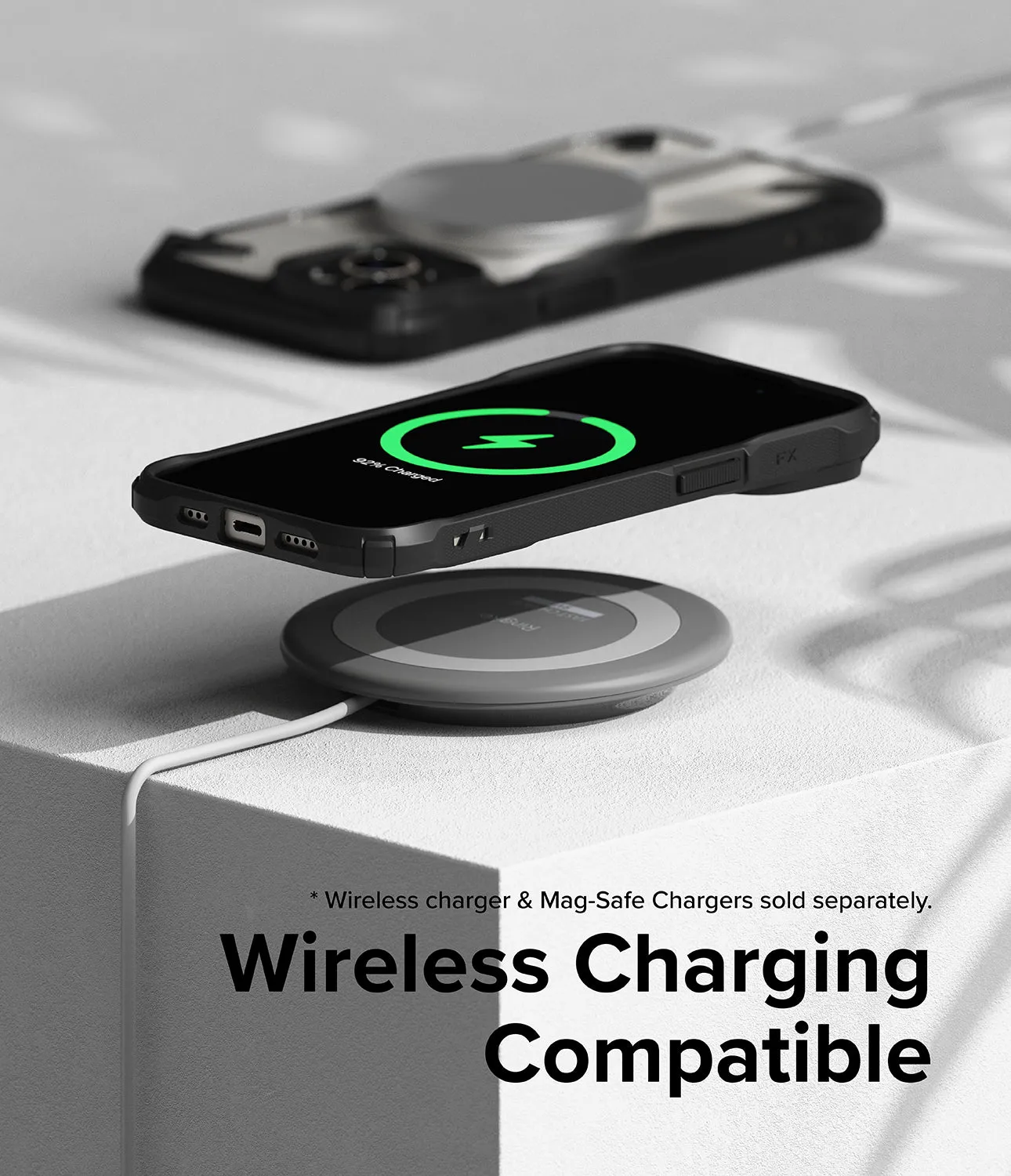 Affordable Luxury iPhone 15 Case | Fusion-X Magnetic Matte Black  Limited Stock!