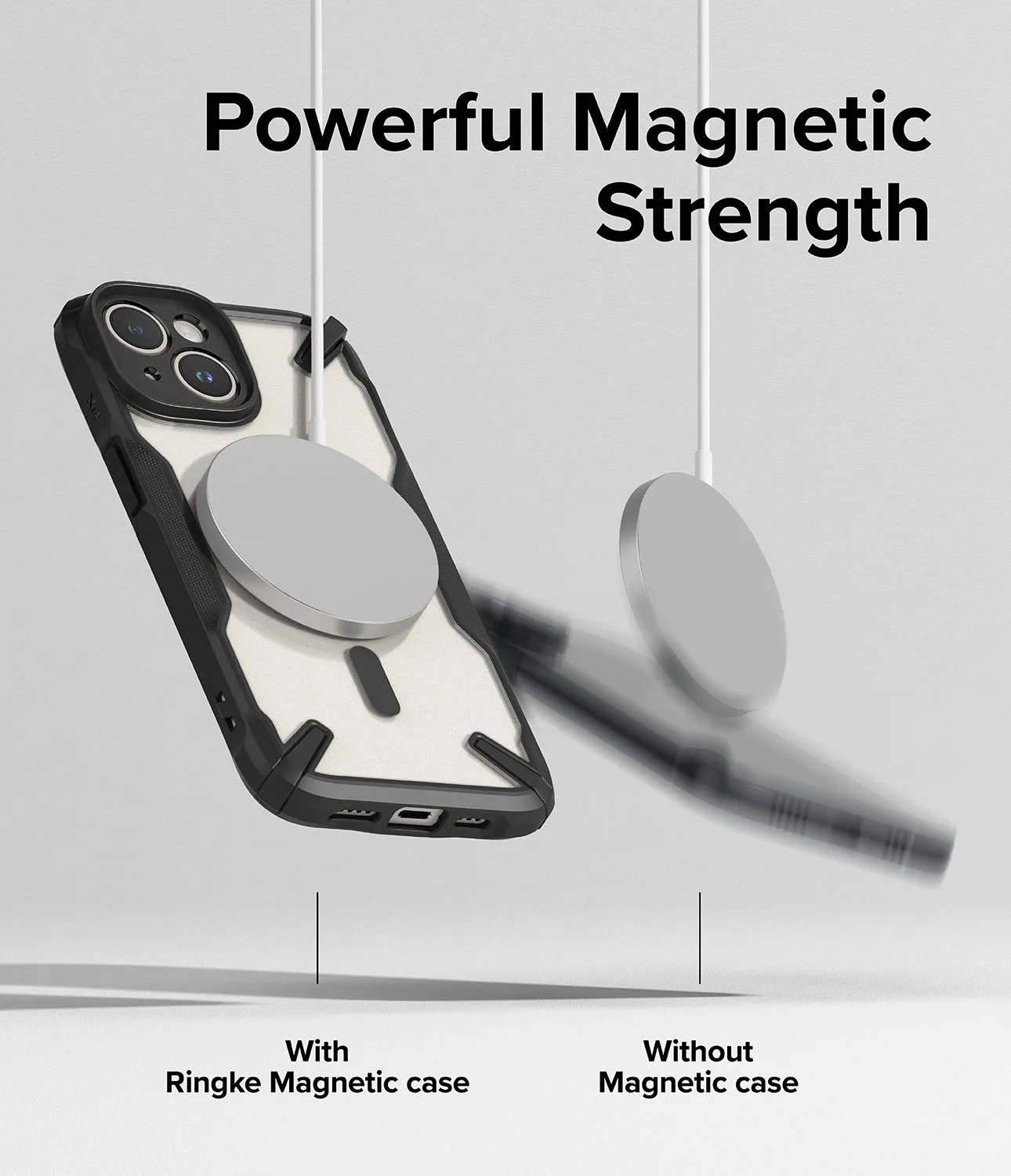 Affordable Luxury iPhone 15 Case | Fusion-X Magnetic Matte Black  Limited Stock!