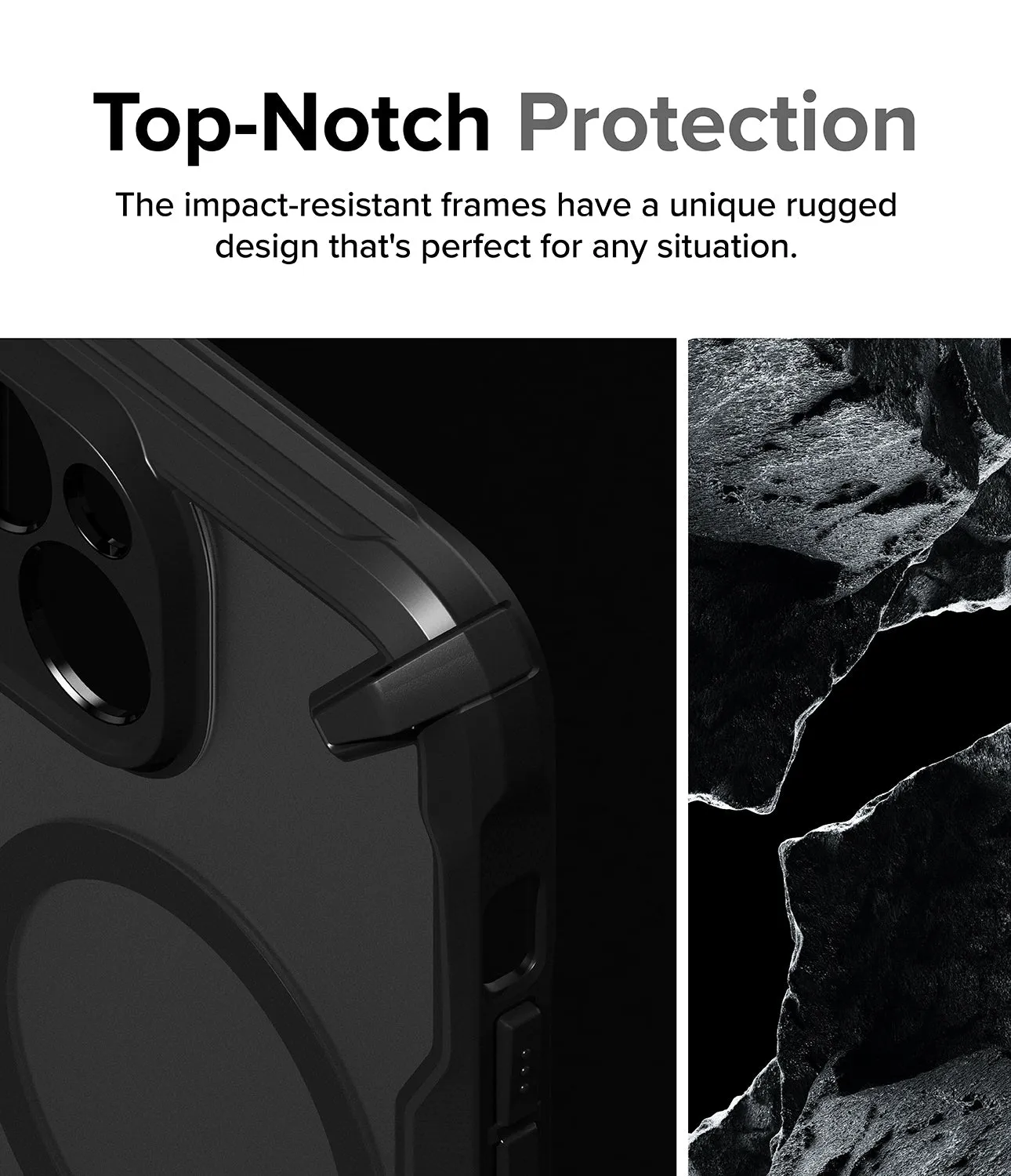 Affordable Luxury iPhone 15 Case | Fusion-X Magnetic Matte Black  Limited Stock!