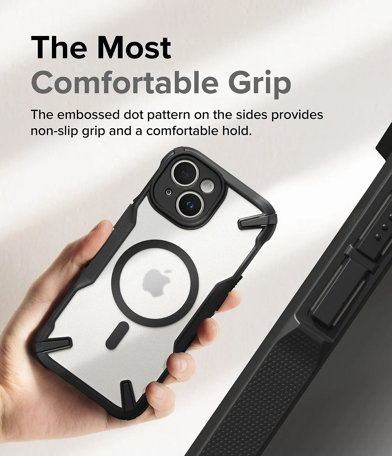 Affordable Luxury iPhone 15 Plus Case | Fusion-X Magnetic Matte Black  Limited Availability!