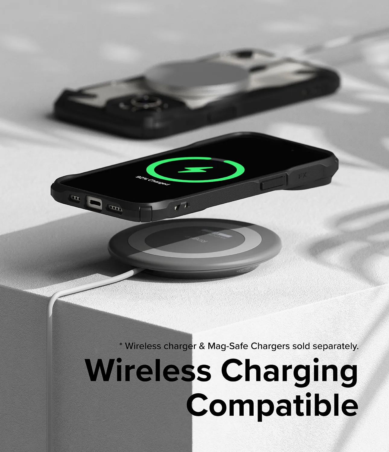 Affordable Luxury iPhone 15 Plus Case | Fusion-X Magnetic Matte Black  Limited Availability!