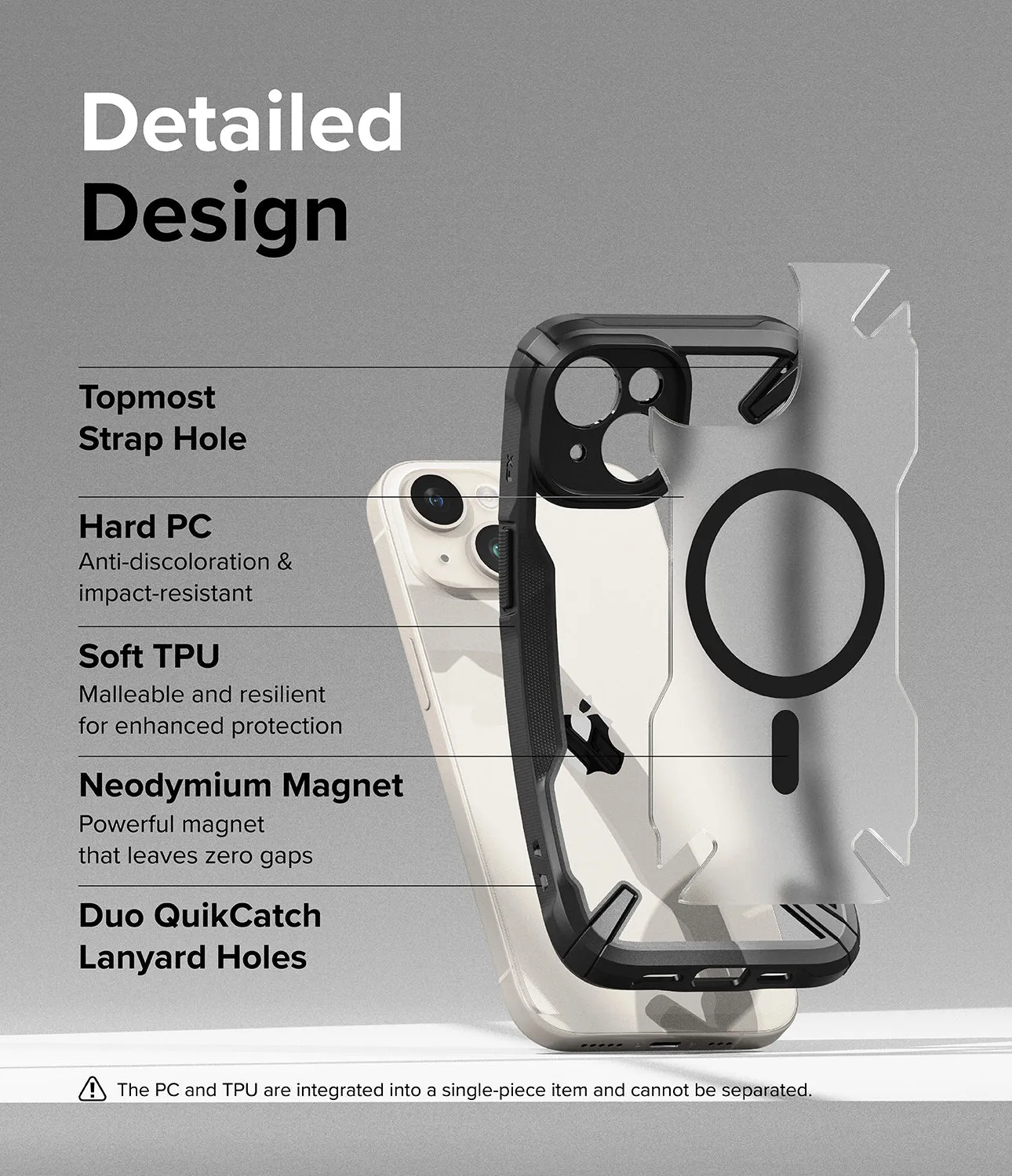 Affordable Luxury iPhone 15 Plus Case | Fusion-X Magnetic Matte Black  Limited Availability!