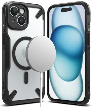 Affordable Luxury iPhone 15 Plus Case | Fusion-X Magnetic Matte Black  Limited Availability!