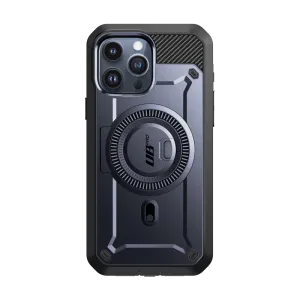 Affordable Luxury iPhone 15 Pro 6.1 inch Unicorn Beetle PRO MAG Rugged MagSafe Case-Dark Blue  Last Chance!
