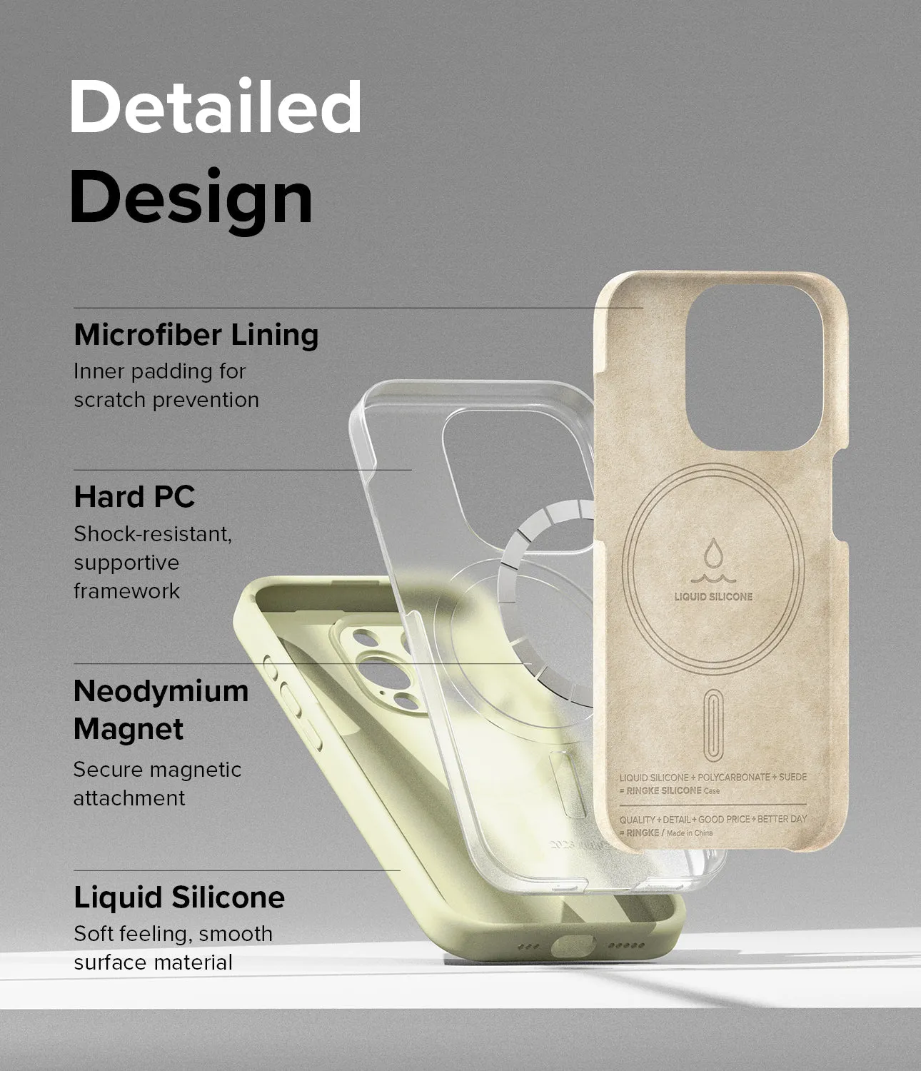 Affordable Luxury iPhone 15 Pro Case | Silicone Magnetic  Last Few Pieces!