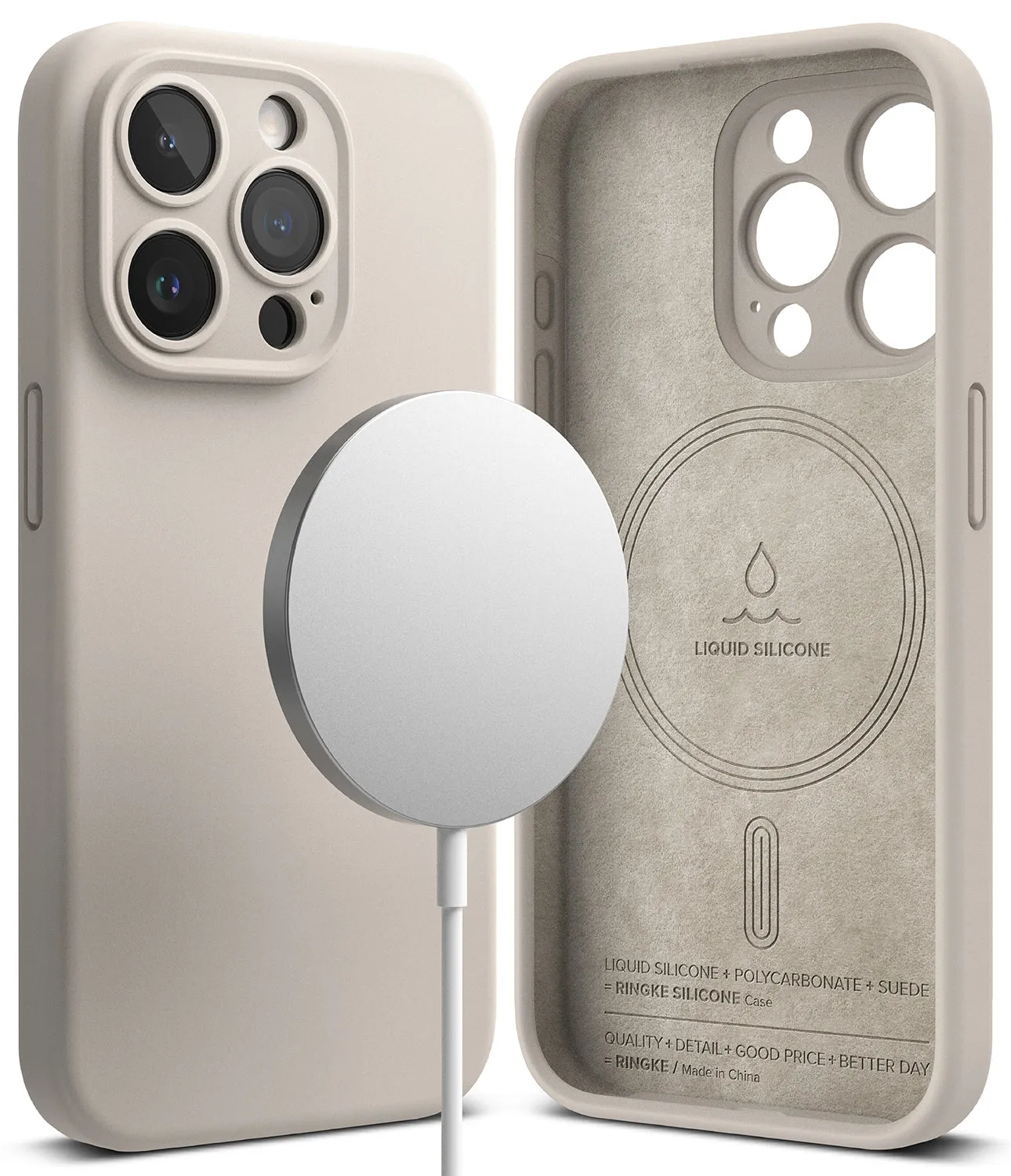 Affordable Luxury iPhone 15 Pro Case | Silicone Magnetic  Last Few Pieces!