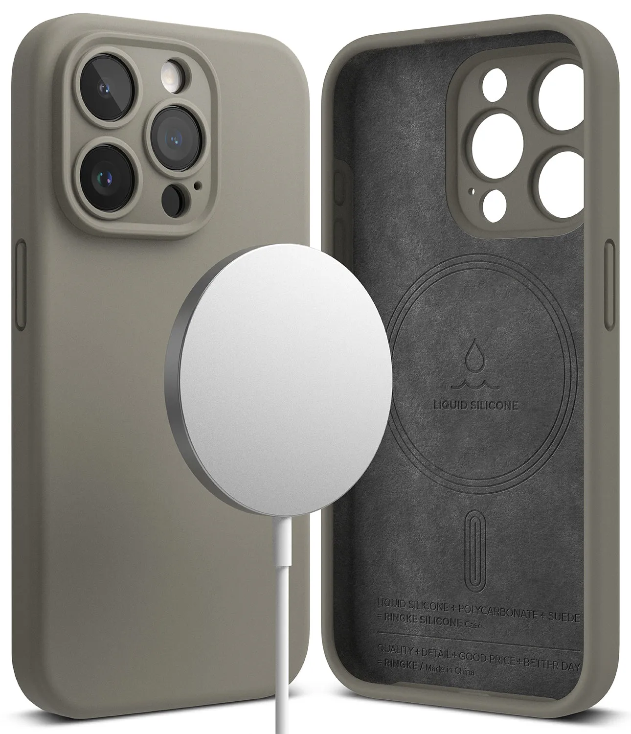 Affordable Luxury iPhone 15 Pro Case | Silicone Magnetic  Last Few Pieces!