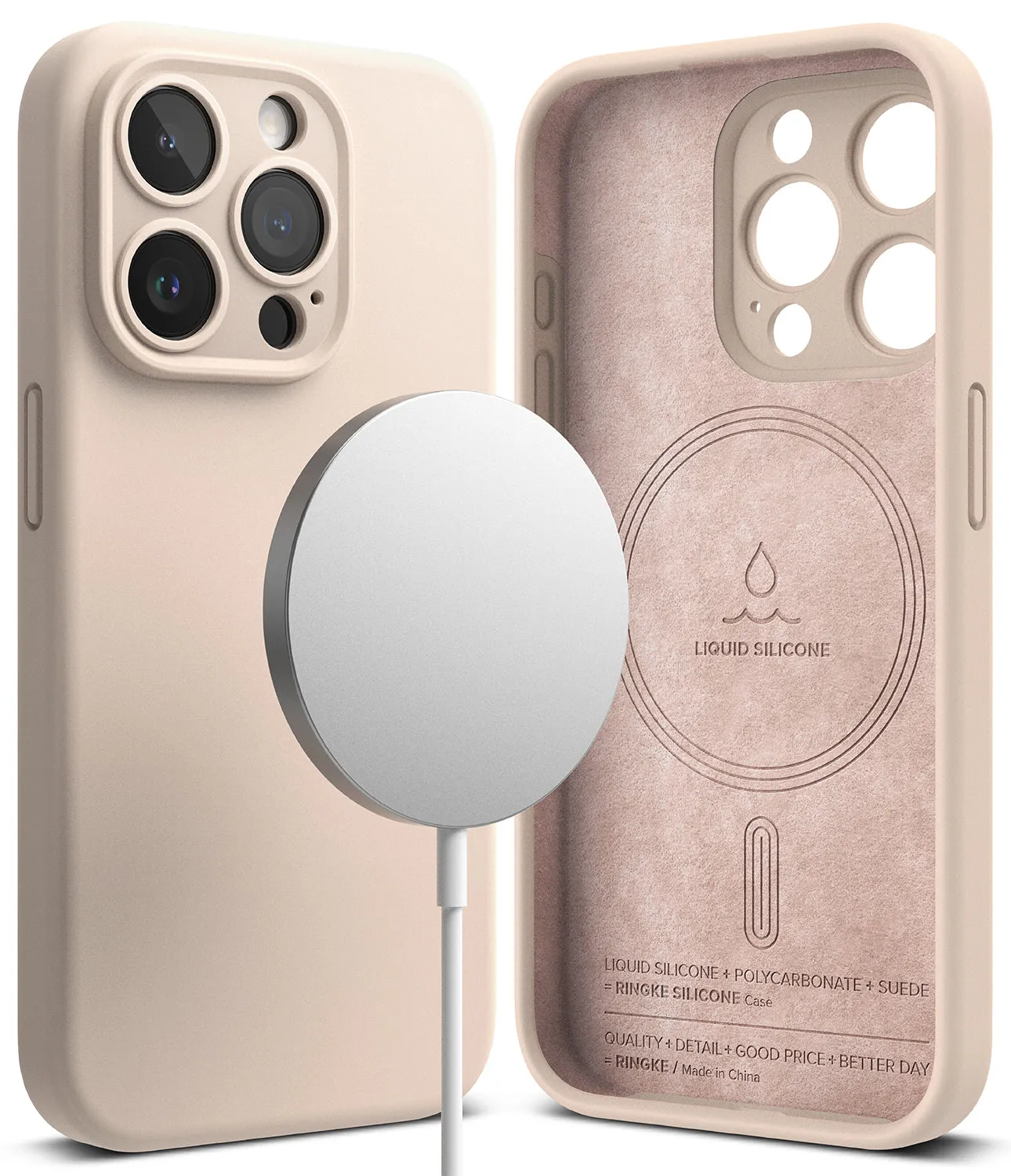 Affordable Luxury iPhone 15 Pro Case | Silicone Magnetic  Last Few Pieces!