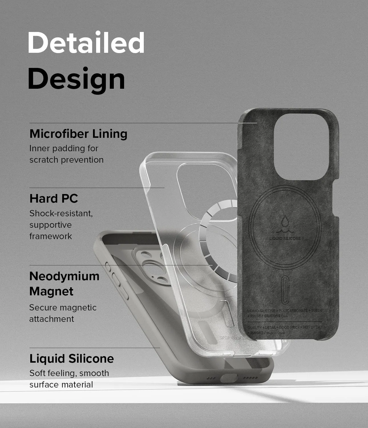 Affordable Luxury iPhone 15 Pro Case | Silicone Magnetic  Last Few Pieces!