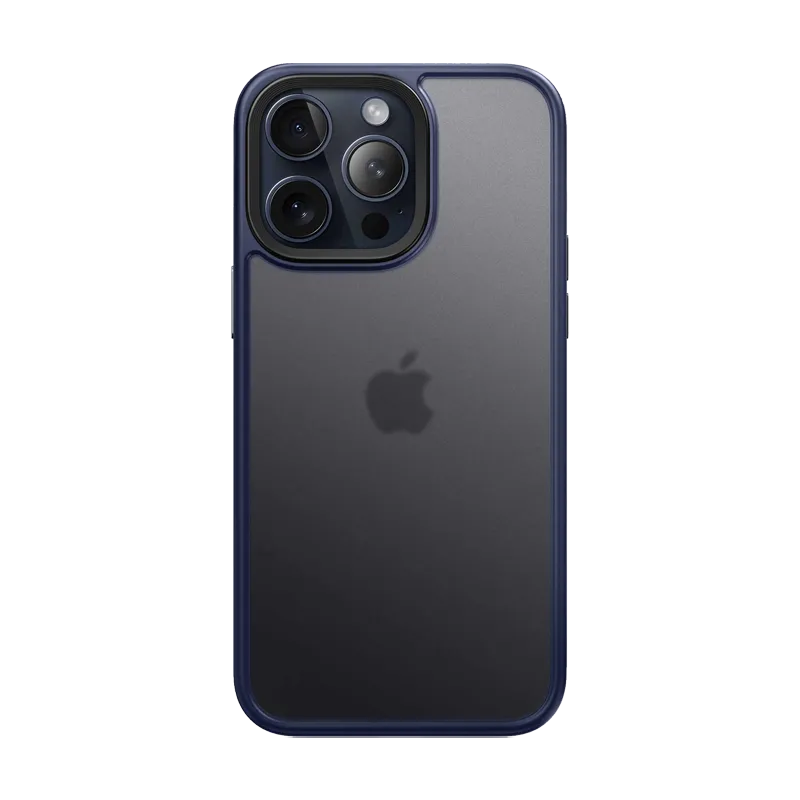 Affordable Luxury iPhone 15 Pro Max 6.7 inch Unicorn Beetle Style Slim Clear Case-Blue  Ends Soon!
