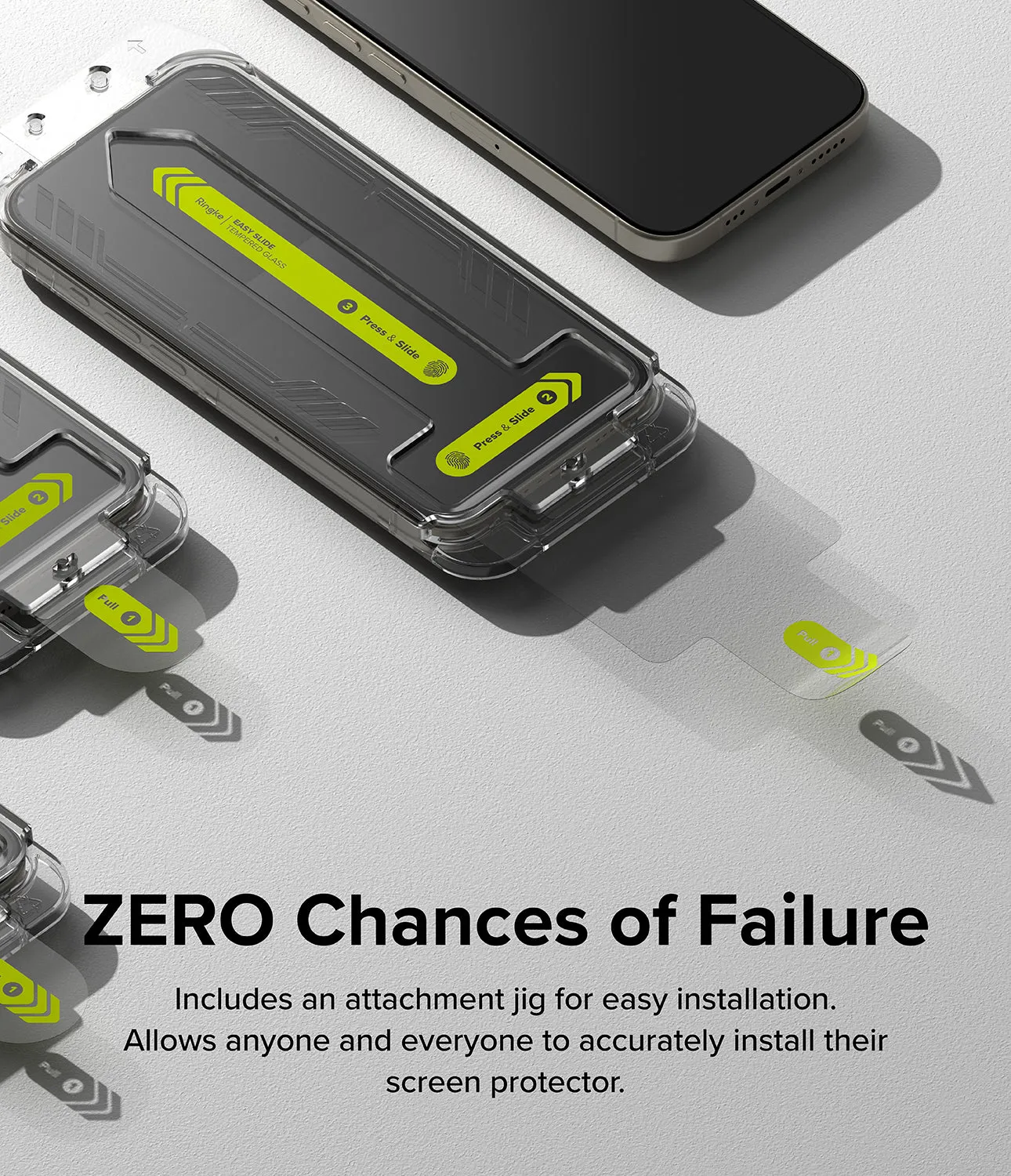 Affordable Luxury iPhone 15 Pro Max Screen Protector | Easy Slide Tempered Glass  Last Chance!