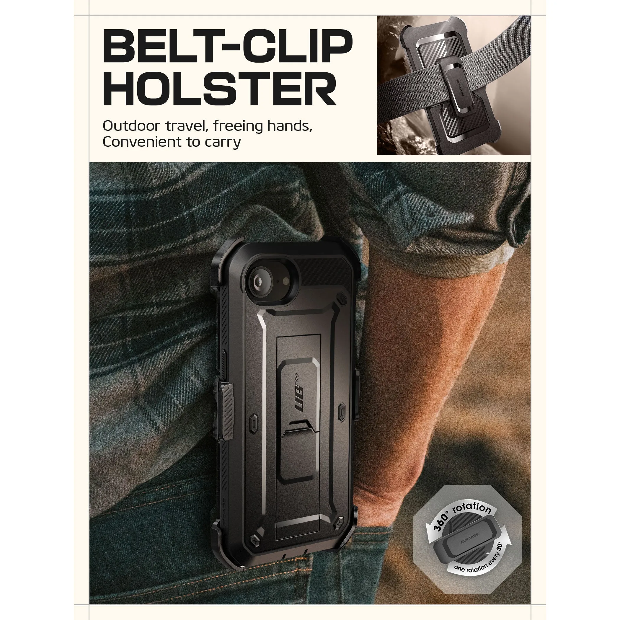 Affordable Luxury iPhone 16e  Unicorn Beetle Pro Rugged Case-Black  Limited Release!