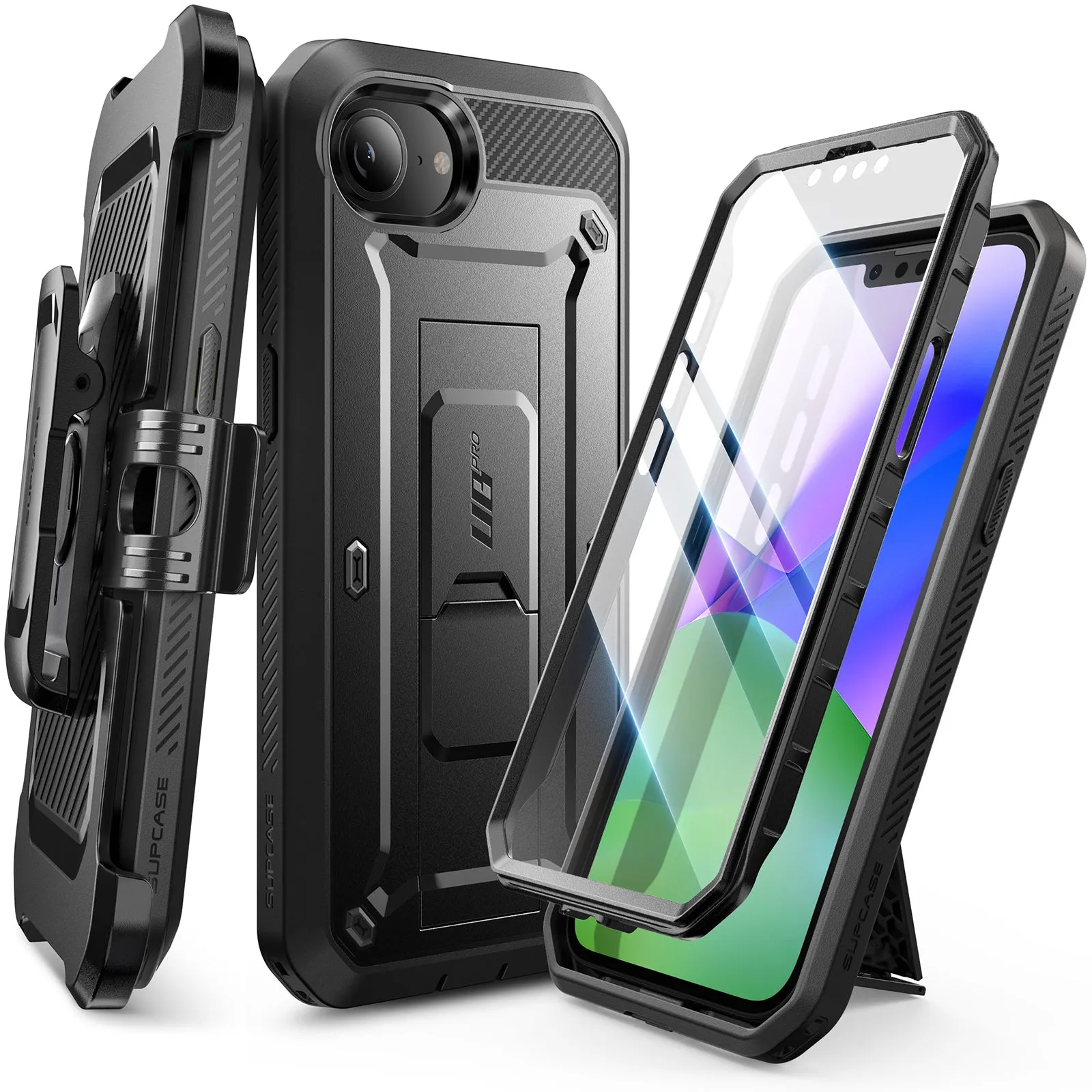 Affordable Luxury iPhone 16e  Unicorn Beetle Pro Rugged Case-Black  Limited Release!