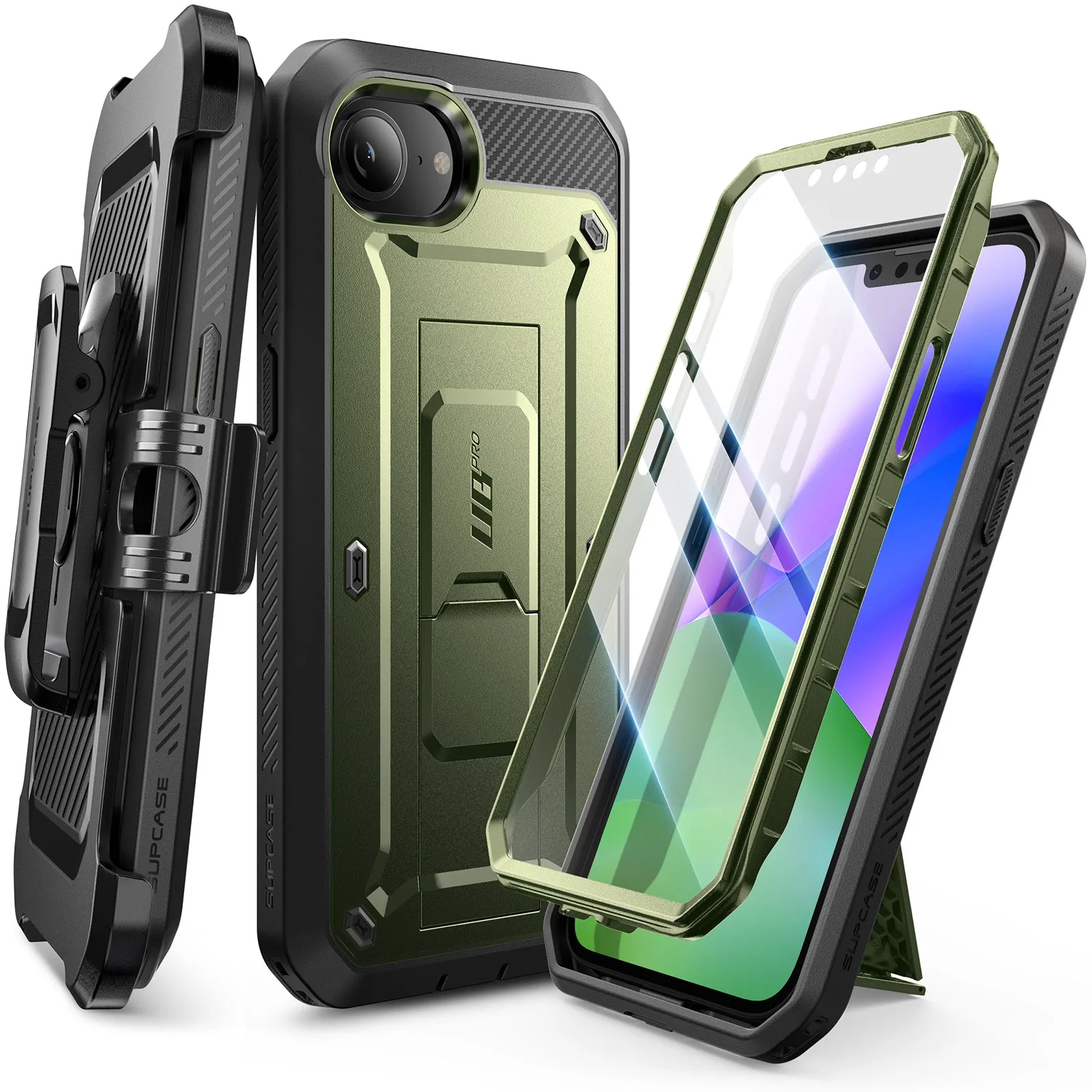 Affordable Luxury iPhone 16e  Unicorn Beetle Pro Rugged Case-Dark Green  Last Chance!