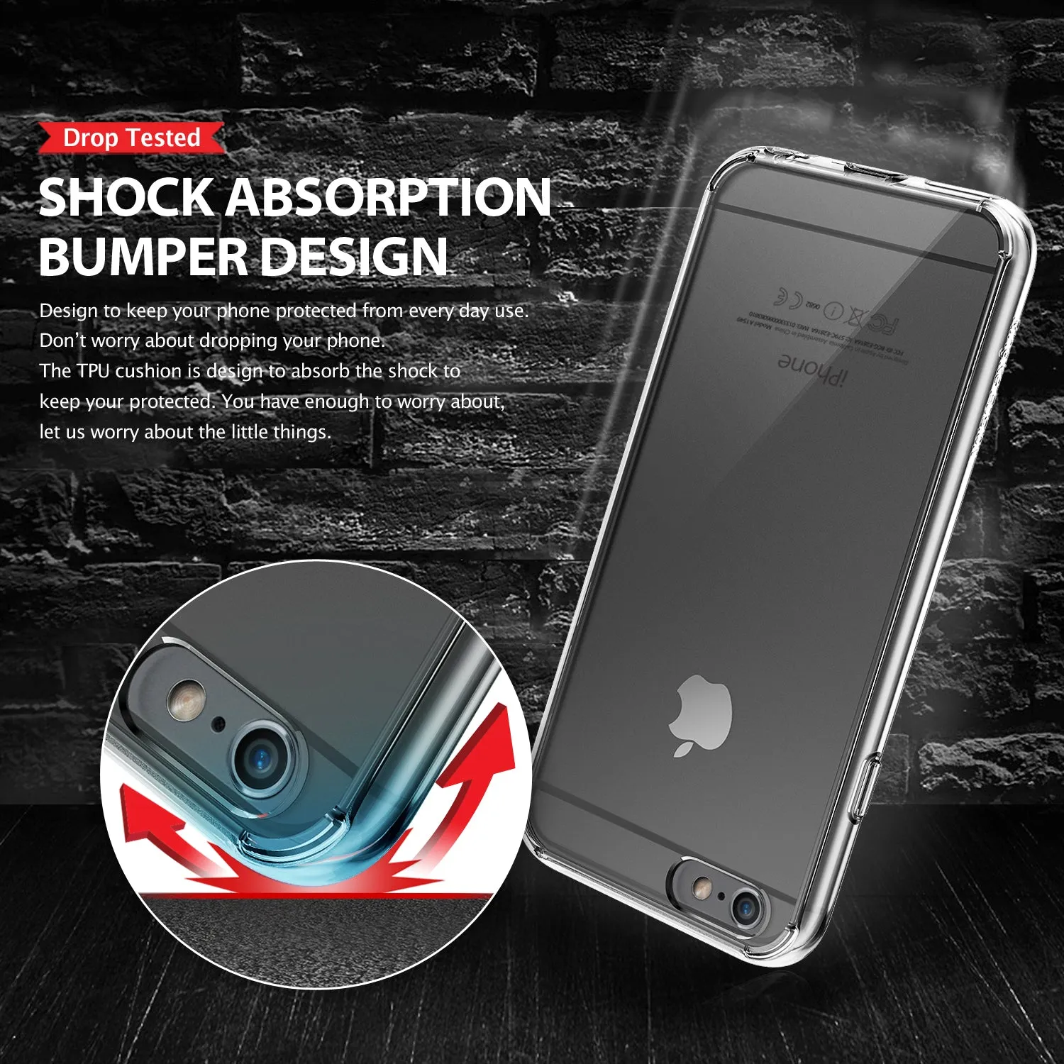 Affordable Luxury iPhone 6 Case | Fusion - Clear  Almost Gone!