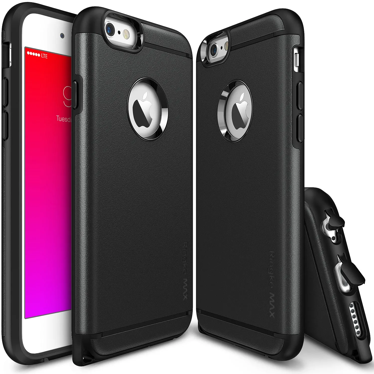 Affordable Luxury iPhone 6s Plus Case | Max - Black  Going Fast!
