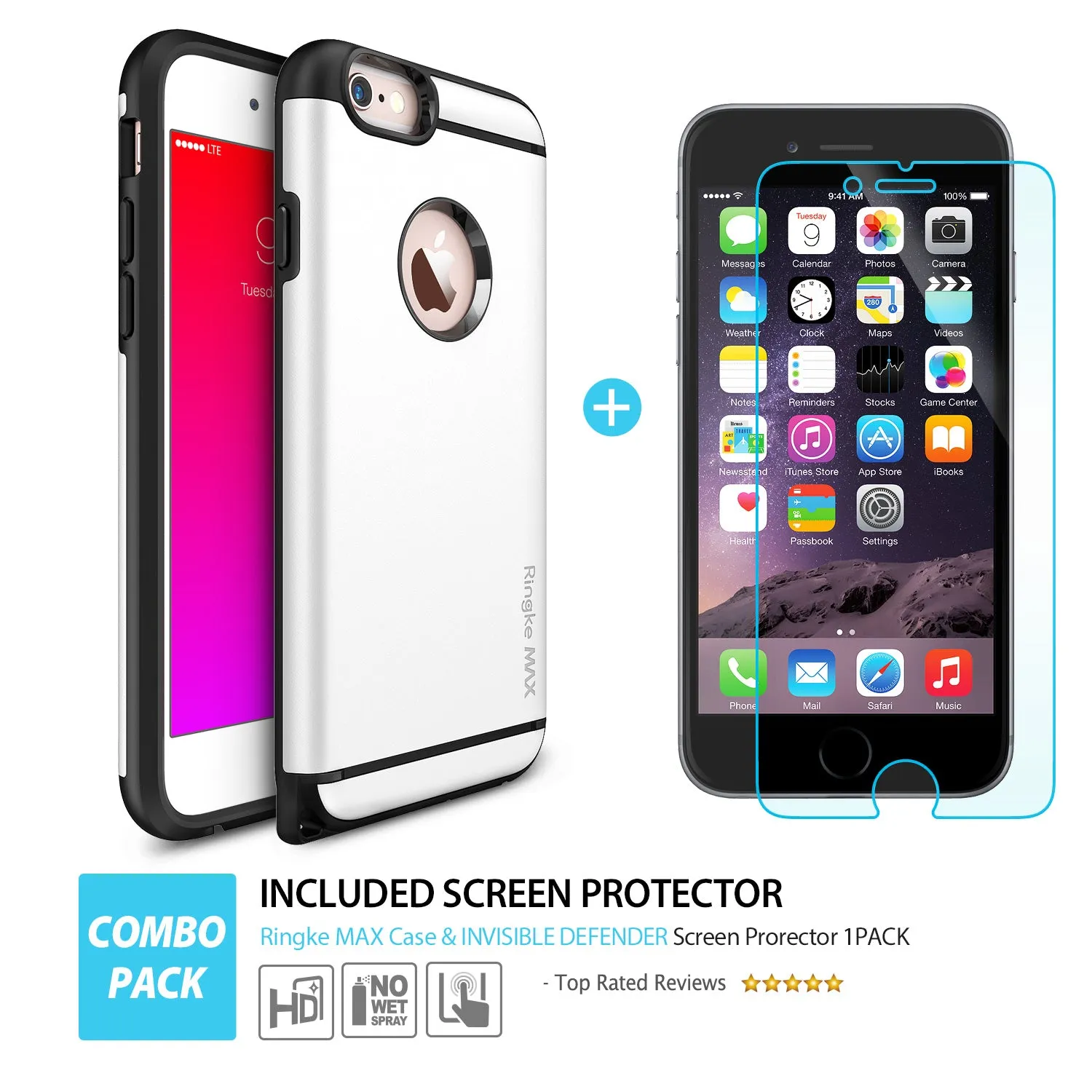Affordable Luxury iPhone 6s Plus Case | Max - Black  Going Fast!