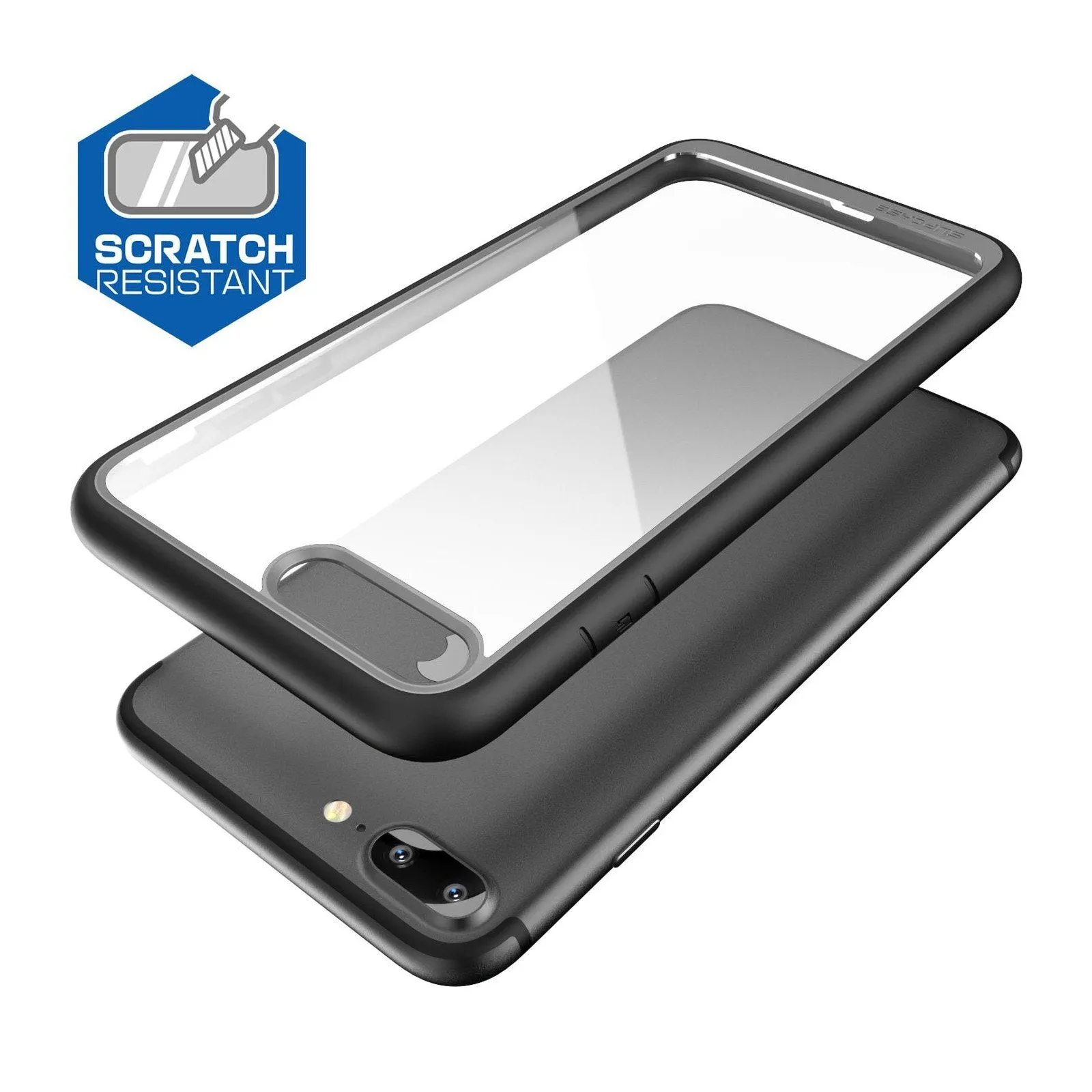 Affordable Luxury iPhone 7 Plus / 8 Plus Unicorn Beetle Style-Black  Limited Availability!