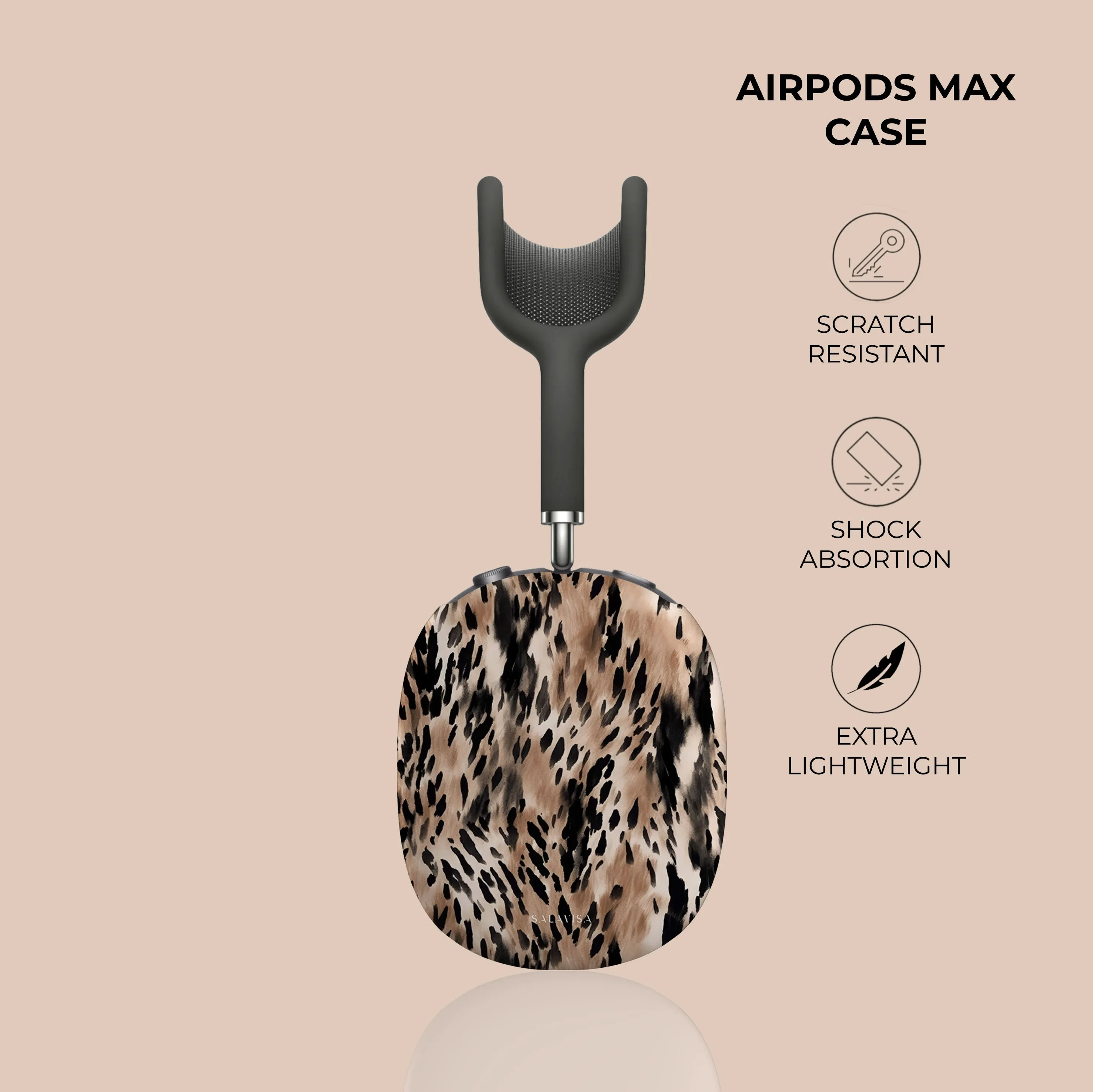 Affordable Luxury Leopard Close Up AirPods Max Case  Going Fast!