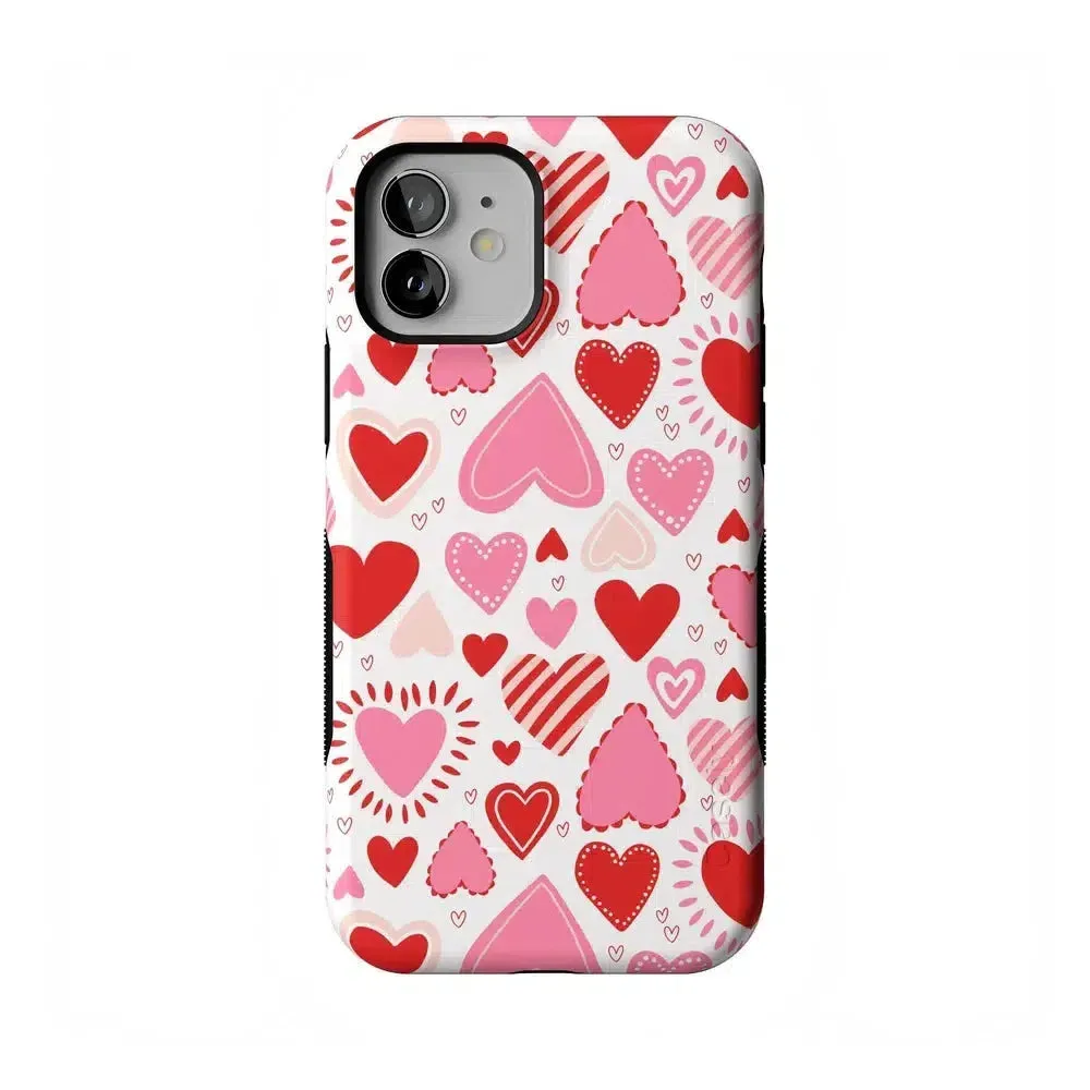 Affordable Luxury Love Struck | Heart Stickers Case  Almost Gone!