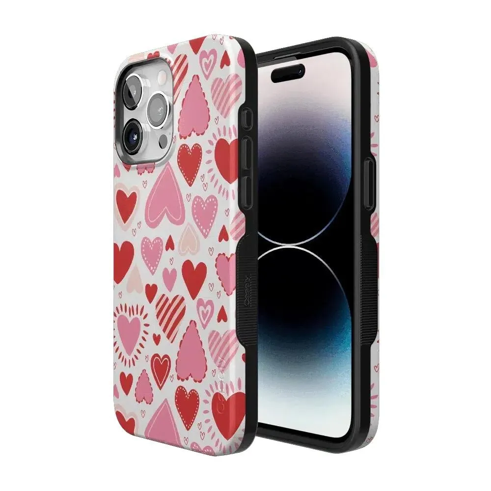 Affordable Luxury Love Struck | Heart Stickers Case  Almost Gone!