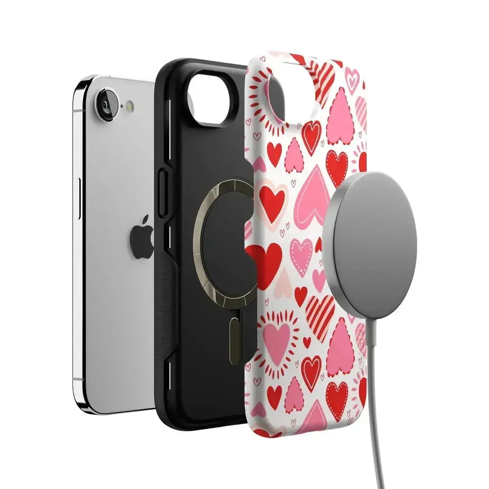 Affordable Luxury Love Struck | Heart Stickers Case  Almost Gone!